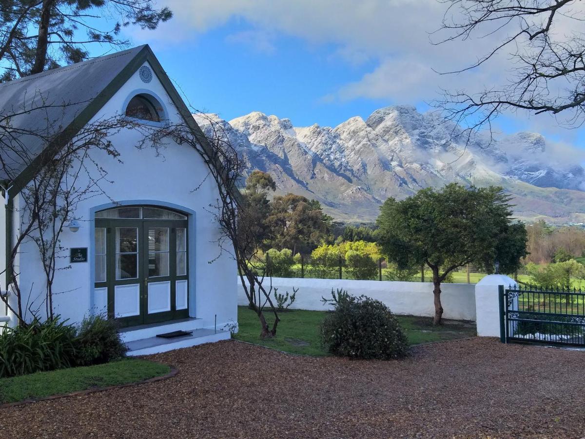 L'Auberge Chanteclair Franschhoek Dış mekan fotoğraf