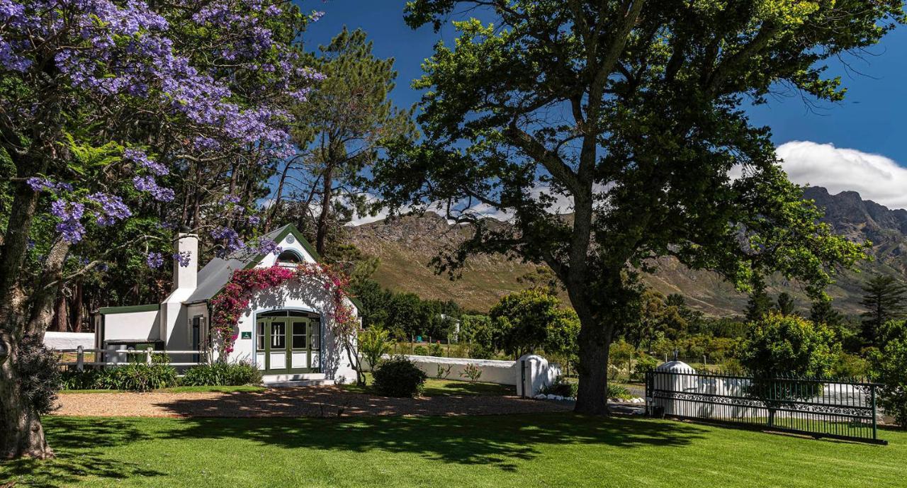 L'Auberge Chanteclair Franschhoek Dış mekan fotoğraf